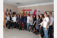 Представители крайкома ЛКСМ РФ встретились с комсомольцами в станице Каневской