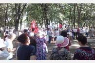 Гулькевичи: состоялся митинг против пенсионного закона властей
