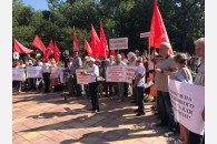 Краснодар: протестный митинг потребовал отставки правительства и отмены антинародных реформ