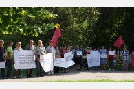 Белореченск: митинг КПРФ против правительственной пенсионной реформы