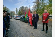 В станице Каневской состоялся автопробег в честь Ленинского Комсомола