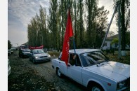 В станице Каневской состоялся автопробег в честь Ленинского Комсомола