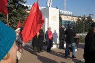 Тимашевск: митинг КПРФ в защиту дружбы народов и против нацистской угрозы