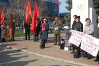 Тимашевск: митинг КПРФ в защиту дружбы народов и против нацистской угрозы