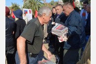 Коммунисты и комсомольцы Сочи отметили праздник Великого Октября митингом