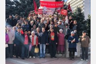 В Армавире в честь дня Революции прошел митинг