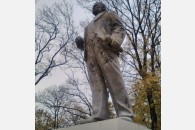 В Новороссийске коммунисты торжественно открыли памятник В.И.Ленину после реставрации