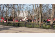 В Краснодаре активисты КПРФ отметили день памяти В.И. Ленина цветами и пикетом