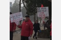 Коммунисты Абинского района провели протестный пикет