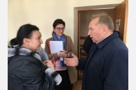 Рабочая поездка Н.И. Осадчего в Брюховецкий район