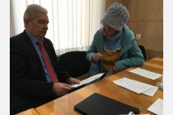 Рабочая поездка Н.И. Осадчего в Брюховецкий район