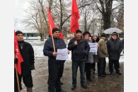 Белореченск: акция протеста против антинародных реформ