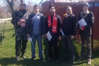 Активисты КПРФ организовали красный десант в станице Старокорсунской