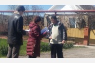 Активисты КПРФ организовали красный десант в станице Старокорсунской