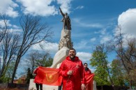 Краснодар. Коммунисты и комсомольцы отметили 149-й день рождения В.И. Ленина