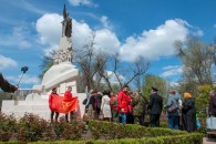 Краснодар. Коммунисты и комсомольцы отметили 149-й день рождения В.И. Ленина