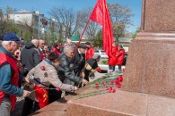 Краснодар. Коммунисты и комсомольцы отметили 149-й день рождения В.И. Ленина