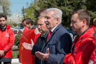 Краснодар. Коммунисты и комсомольцы отметили 149-й день рождения В.И. Ленина