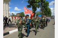 Гулькевичи: коммунисты и советские офицеры отметили праздник Победы