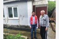 Пострадавшим от затопления коммунистам Апшеронского и Туапсинского районов оказана материальная помощь