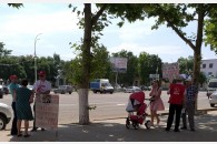 Абинск: пикеты в поддержку Грудинина