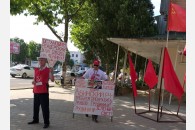 Абинск: пикеты в поддержку Грудинина