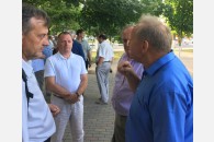 Рабочая поездка Н.И. Осадчего в Гулькевичский район