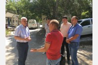 Рабочая поездка Н.И. Осадчего в Республику Крым: встречи в Феодосии