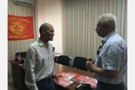 Рабочая поездка Н.И. Осадчего в Республику Крым: встречи в Феодосии