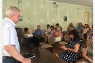 Рабочая поездка Н.И. Осадчего в Республику Крым: встречи в Феодосии