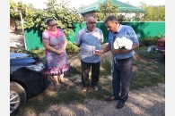 Каневские коммунисты поздравили ветерана Комсомола с юбилеем