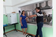 В Северском районе коммунист-депутат оказал помощь школам