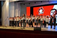 В поселке Афипском отметили первую годовщину воссоздания пионерской организации