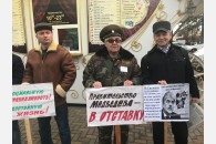 Гулькевичи. Красный пикет в поддержку Грудинина и против партии власти