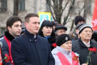 Краснодар: активисты КПРФ и ЛКСМ почтили память В.И. Ленина