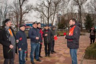 Краснодар: активисты КПРФ и ЛКСМ почтили память В.И. Ленина