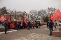 Краснодар: активисты КПРФ и ЛКСМ почтили память В.И. Ленина