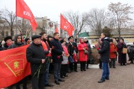Краснодар: активисты КПРФ и ЛКСМ почтили память В.И. Ленина
