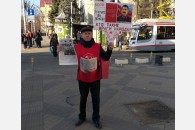 Краснодар: сменяемый одиночный пикет активистов КПРФ «За социализм»