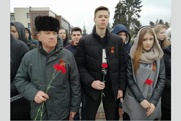 В станице Каневской проходит месячник военно-патриотической работы