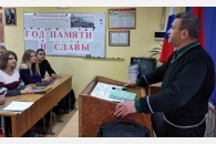 В станице Каневской проходит месячник военно-патриотической работы