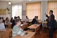 Щербиновский район. Коммунисты рассказывают школьникам о Великой Отечественной войне