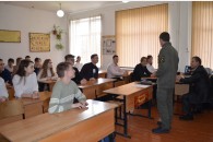 Щербиновский район. Коммунисты рассказывают школьникам о Великой Отечественной войне
