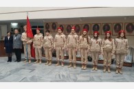 Каневские комсомольцы и юнармейцы почтили память матери-героини Е.Степановой