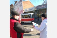 Краснодар. Продолжаются пикеты с пропагандой предложений КПРФ по изменениям в Конституцию