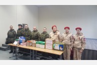 Каневские патриоты доставили подарки в подшефную воинскую часть