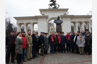 Краснодар. Активисты КПРФ и Союза Советских офицеров отметили День Красной Армии