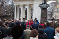 Краснодар. Активисты КПРФ и Союза Советских офицеров отметили День Красной Армии