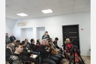 В Краснодаре состоялось встреча молодых левых активистов с представителями профсоюза медиков