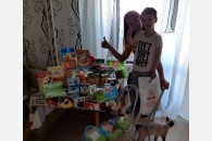 Краснодар. Комсомольцы-добровольцы оказывают помощь жителям города